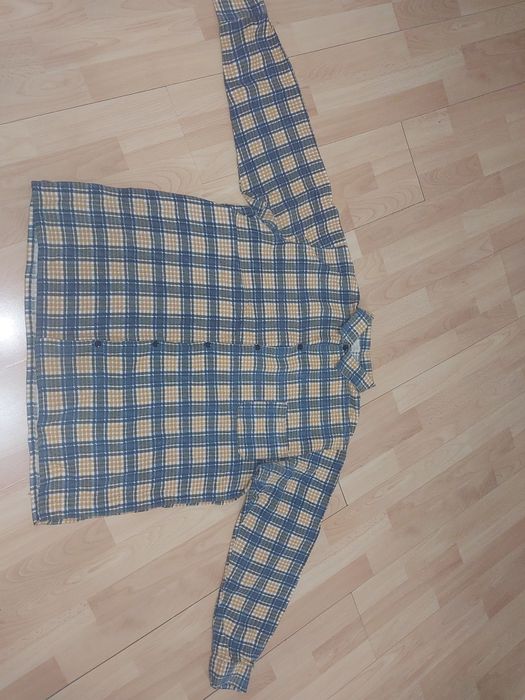 Koszula męska flanelowa r L 50 52 bawełna