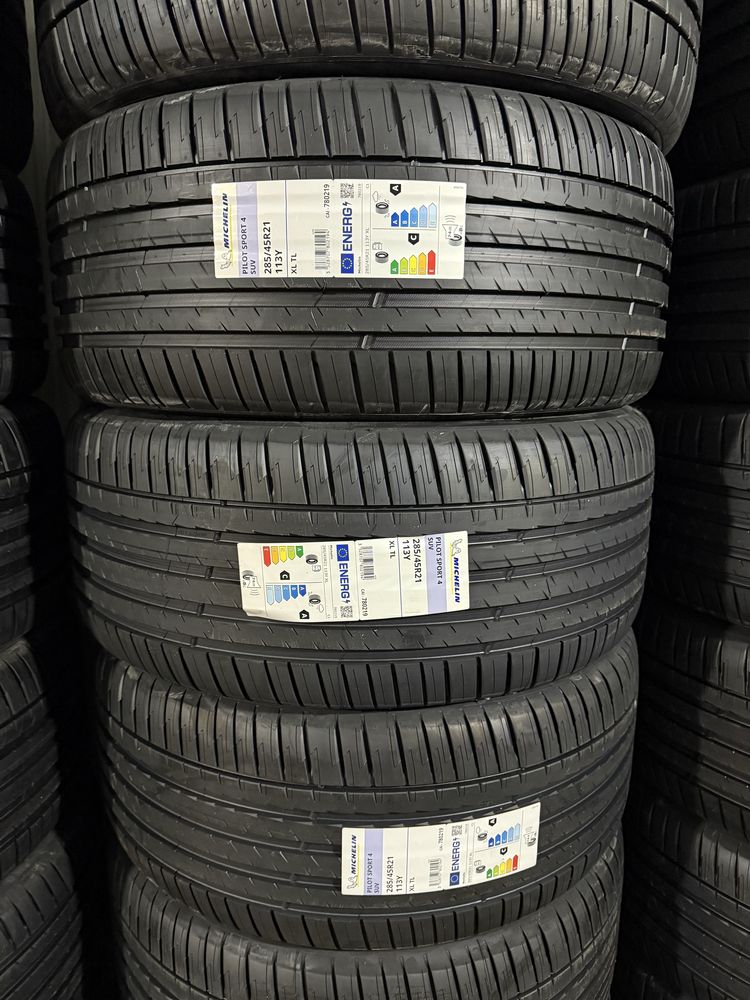 Літо 4шт Michelin Pilot Sport 4 SUV 285/45 R21 113Y XL