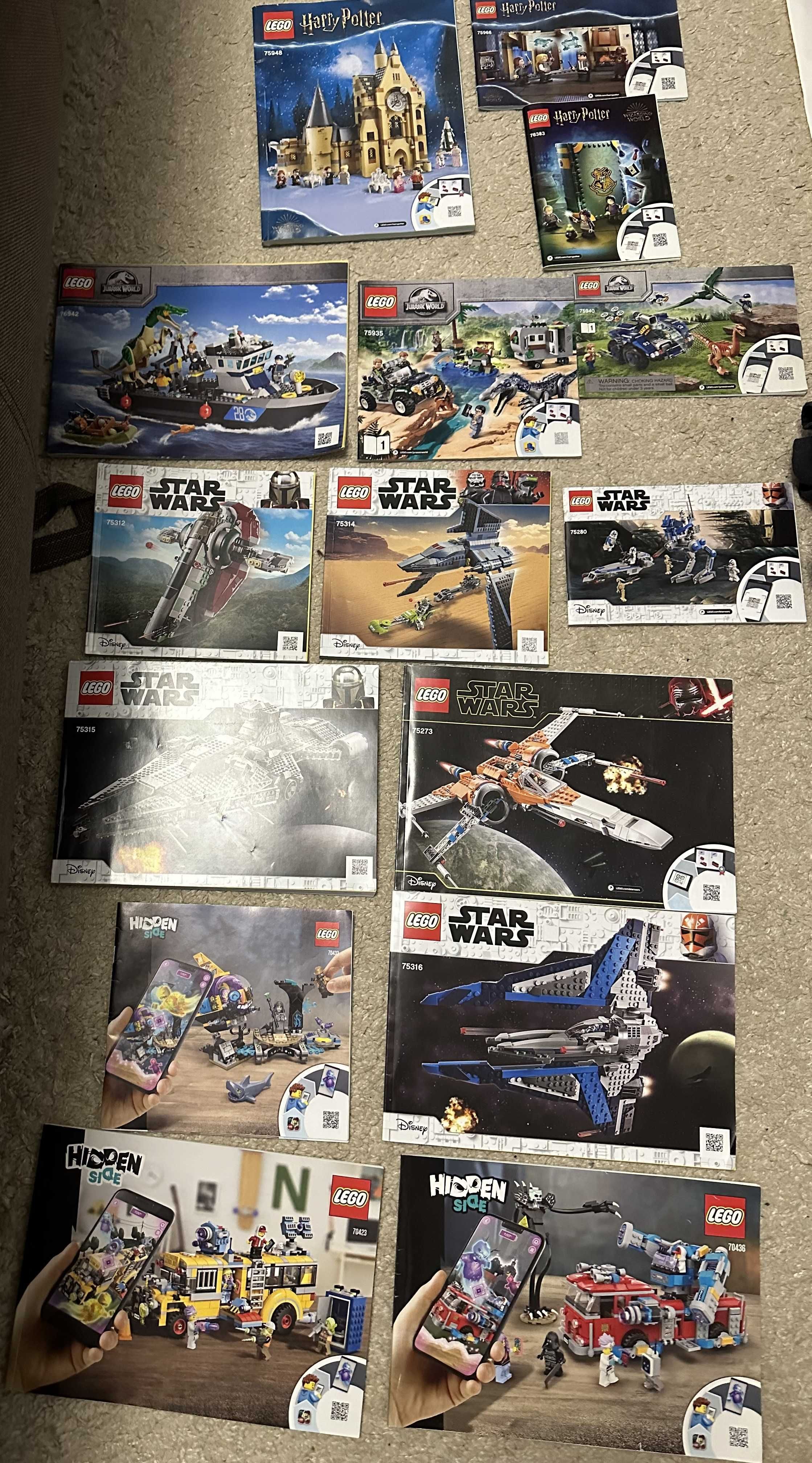 Lego инструкции city ninjago marvel dc star wars technic