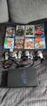 Playstation 2 + Gry + Karta pamięci 8MB Zestaw