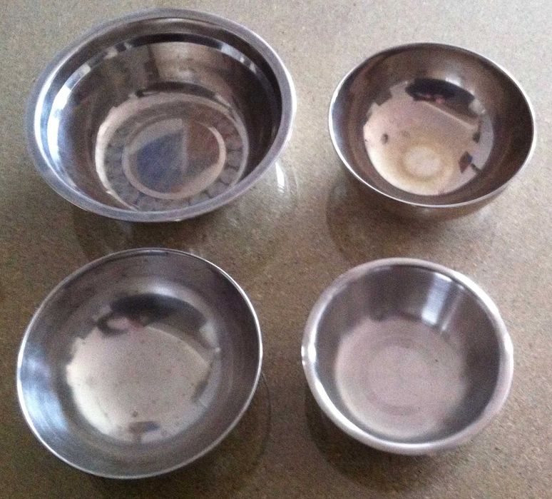 conjunto de 4 comedores bebedores para animais novos