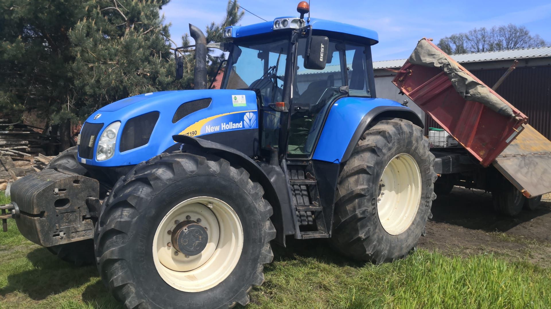 New Holland tvt 190