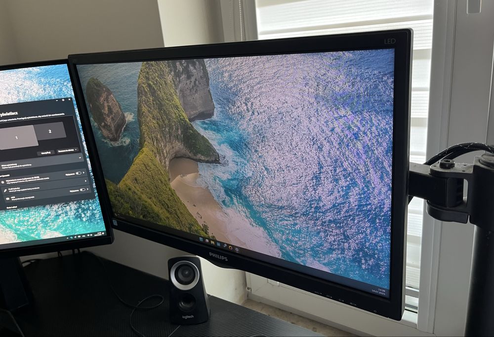 monitor philips z uchwytem 1080p 60hz led