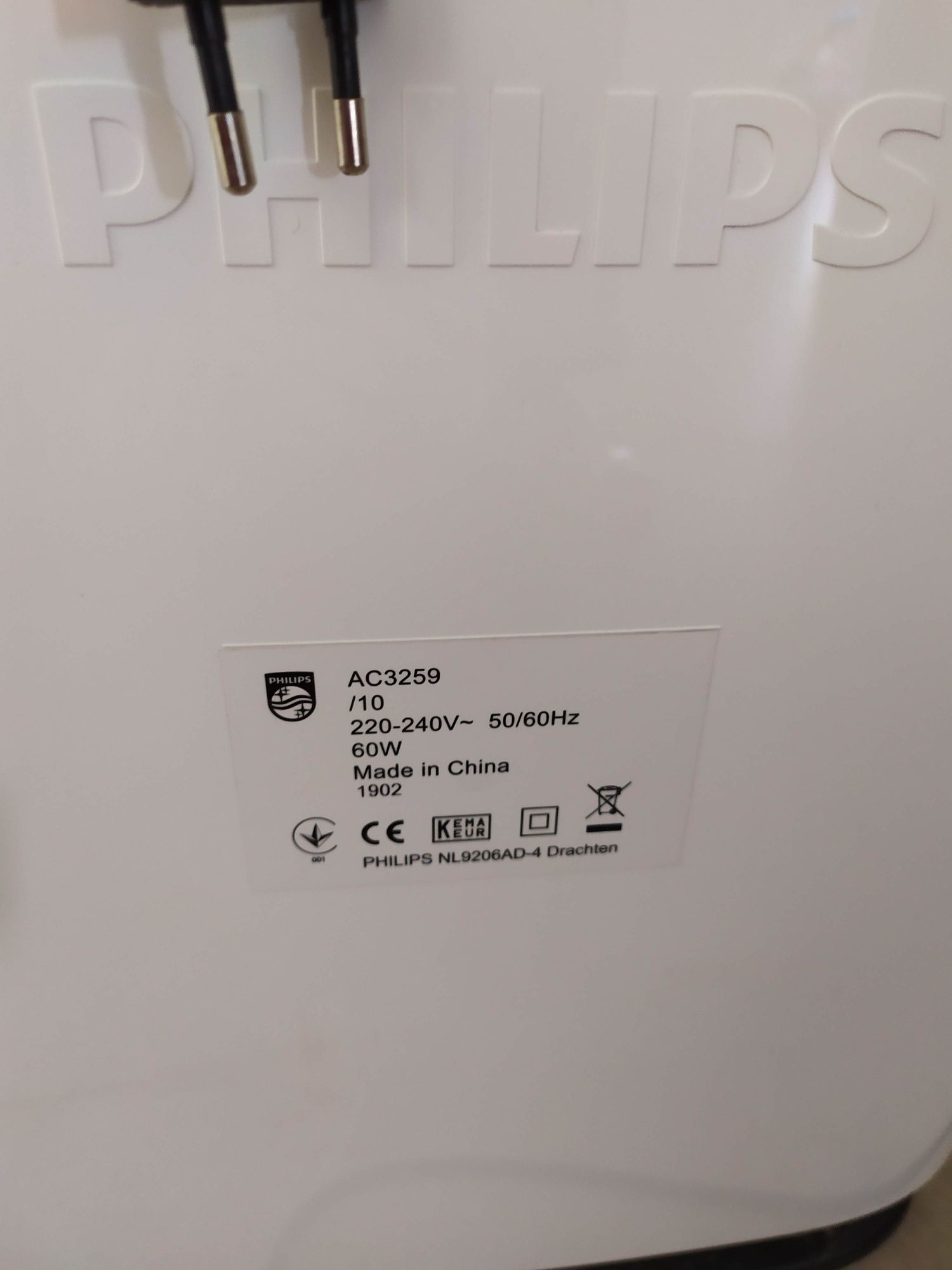 Oczuszczacz powietrza Philips AC3259-10