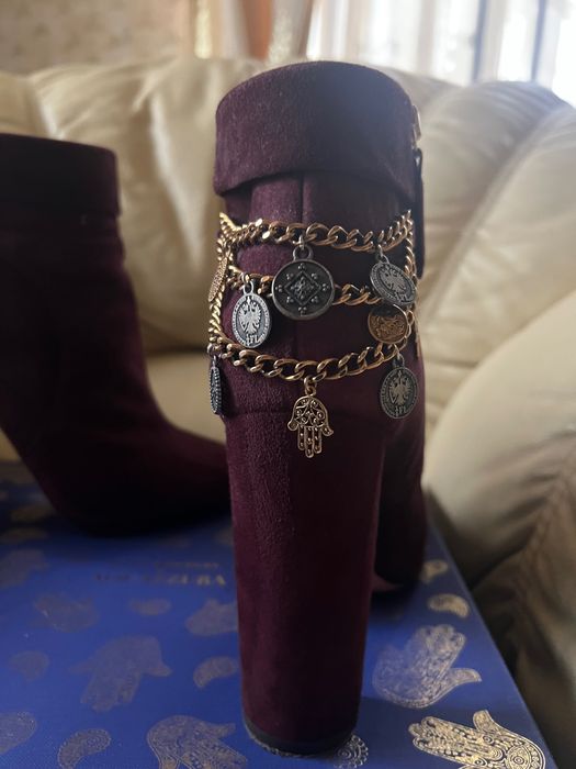 AQUAZZURA жіночі замшеві чобітки