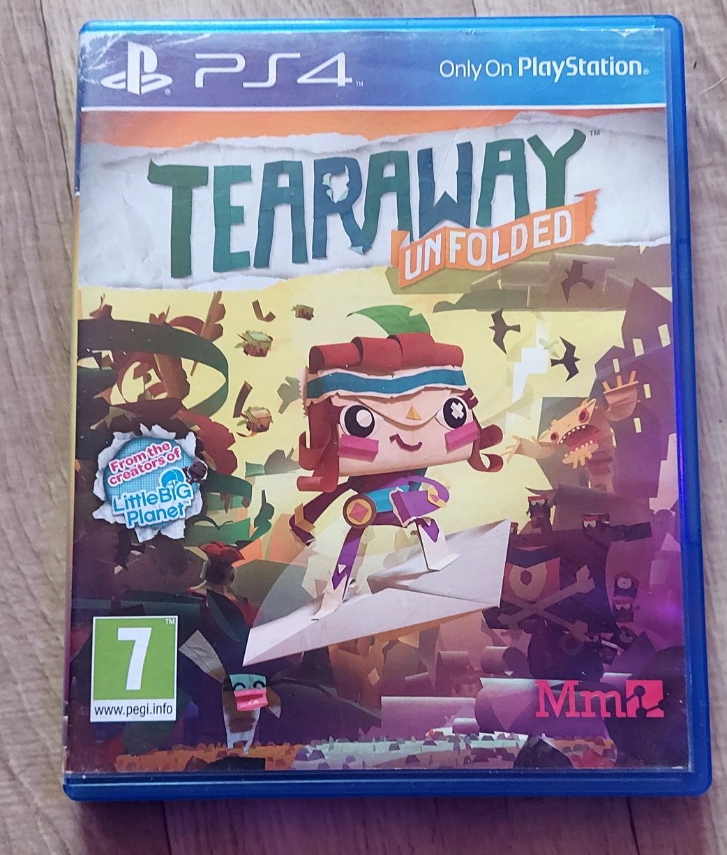 Gra na konsole ps4 Tearaway Unfolded