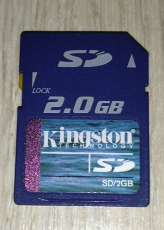Карта памяти Kingston 2 GB SD