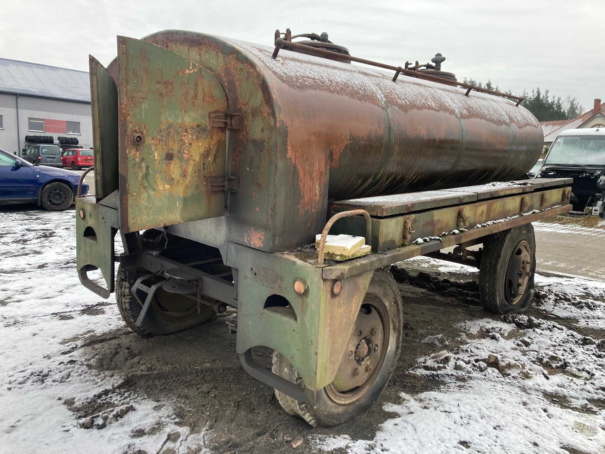 cysterna beczka aluminiowa po paliwie 3000 L