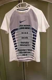 NIKE  Dri-Fit  Damska koszulka sportowa na wzrost 152-158 cm / XS-S