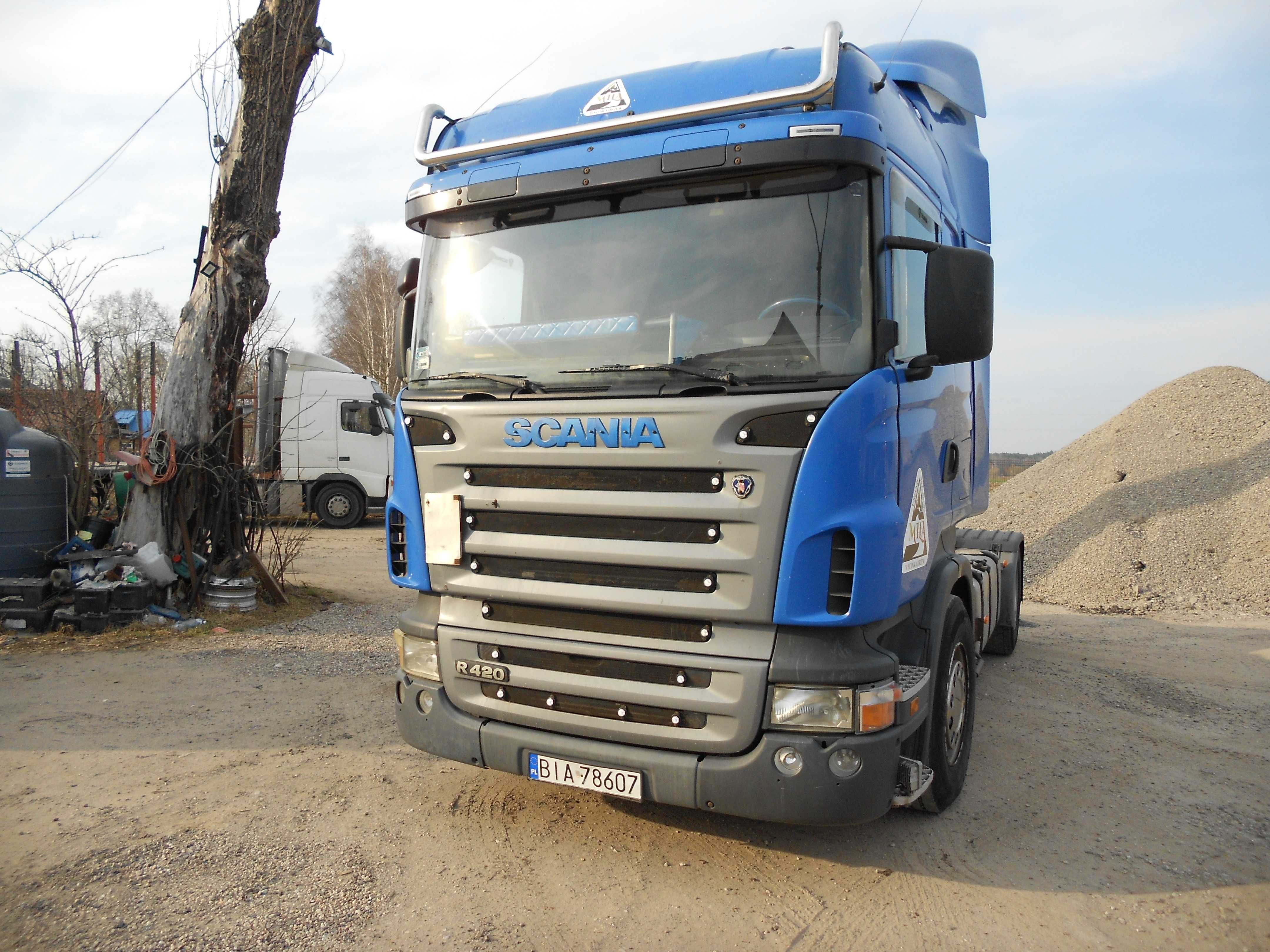 SCANIA 480 R 2007  HYDRAULIKA zamiana