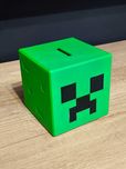 Skarbonka Minecraft - Głowa Creepera na dzień dziecka