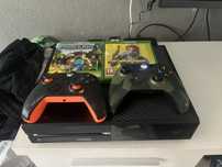 Xbox one +2 pady +2 gry + okablowanie