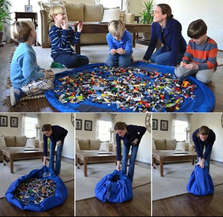 Saco tapete arrumação brinquedos Mickey