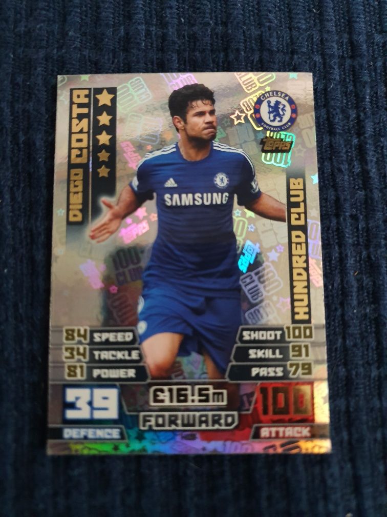 Karta piłkarska Diego Costa Match attax extra 2014/15 premier league