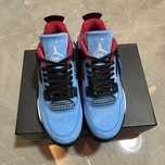 niebieski\Retro*Jordan4NikeJordanTravis UnisexTrampki.42