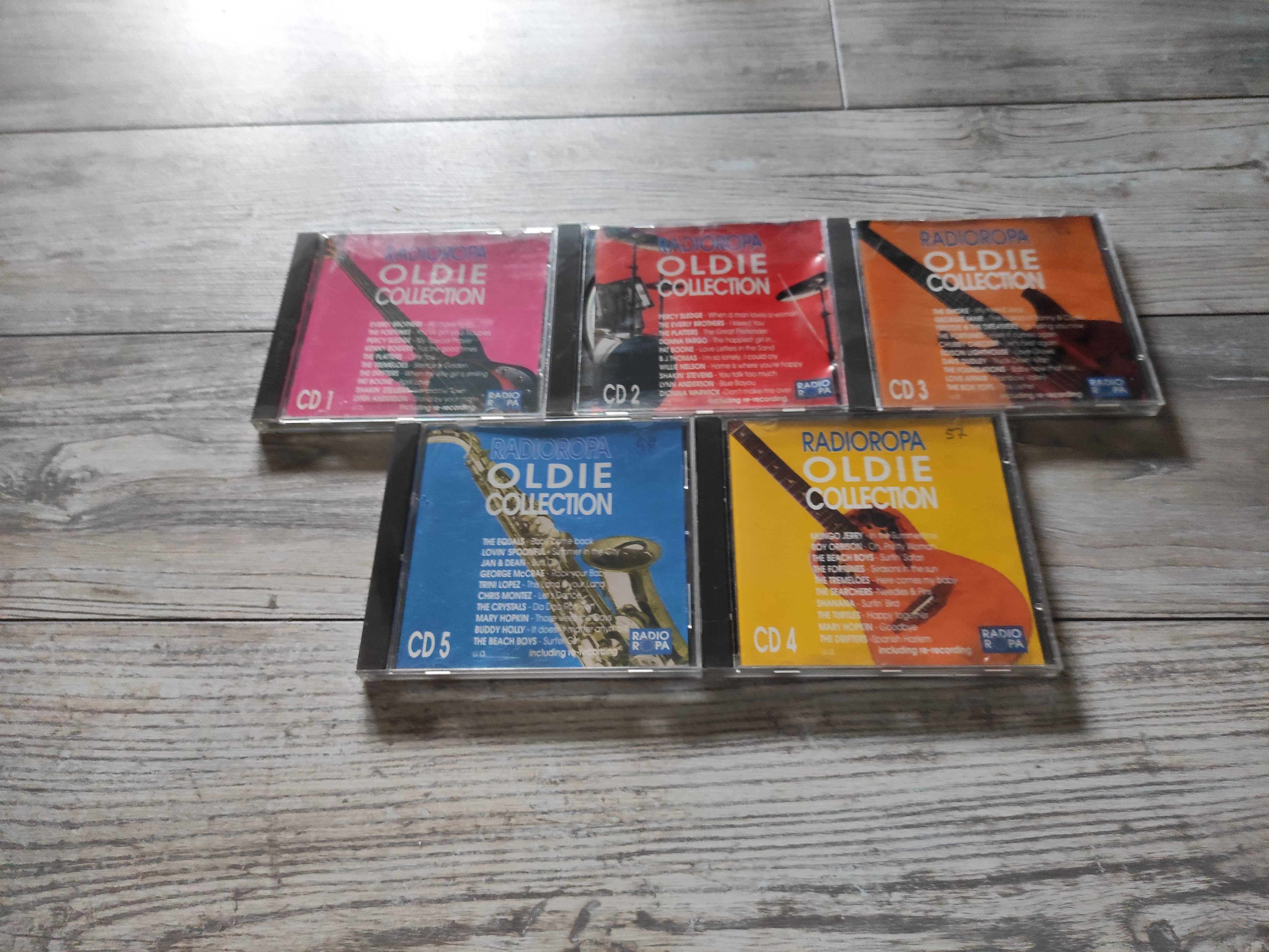 Płyty CD-Radioropa Olde Collection 1, 2, 3, 4, 5