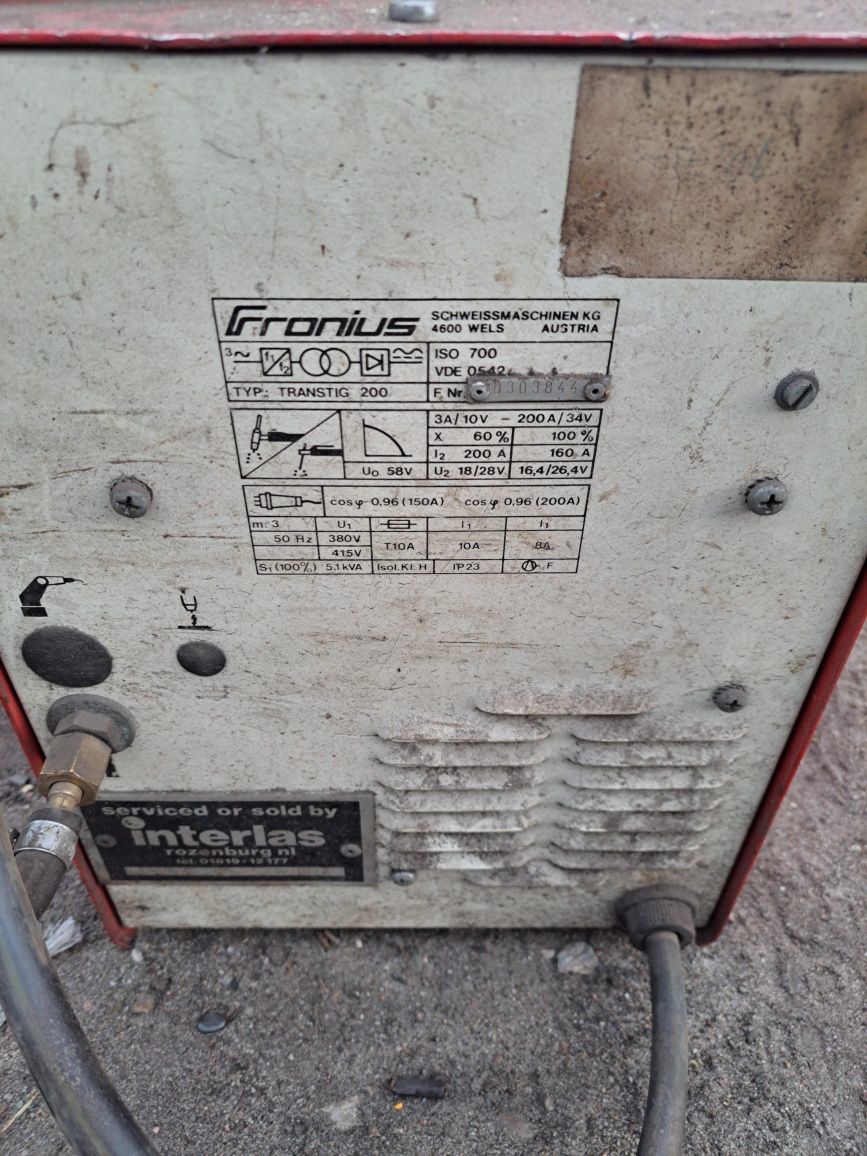 Spawarka tig fronius transtig 200