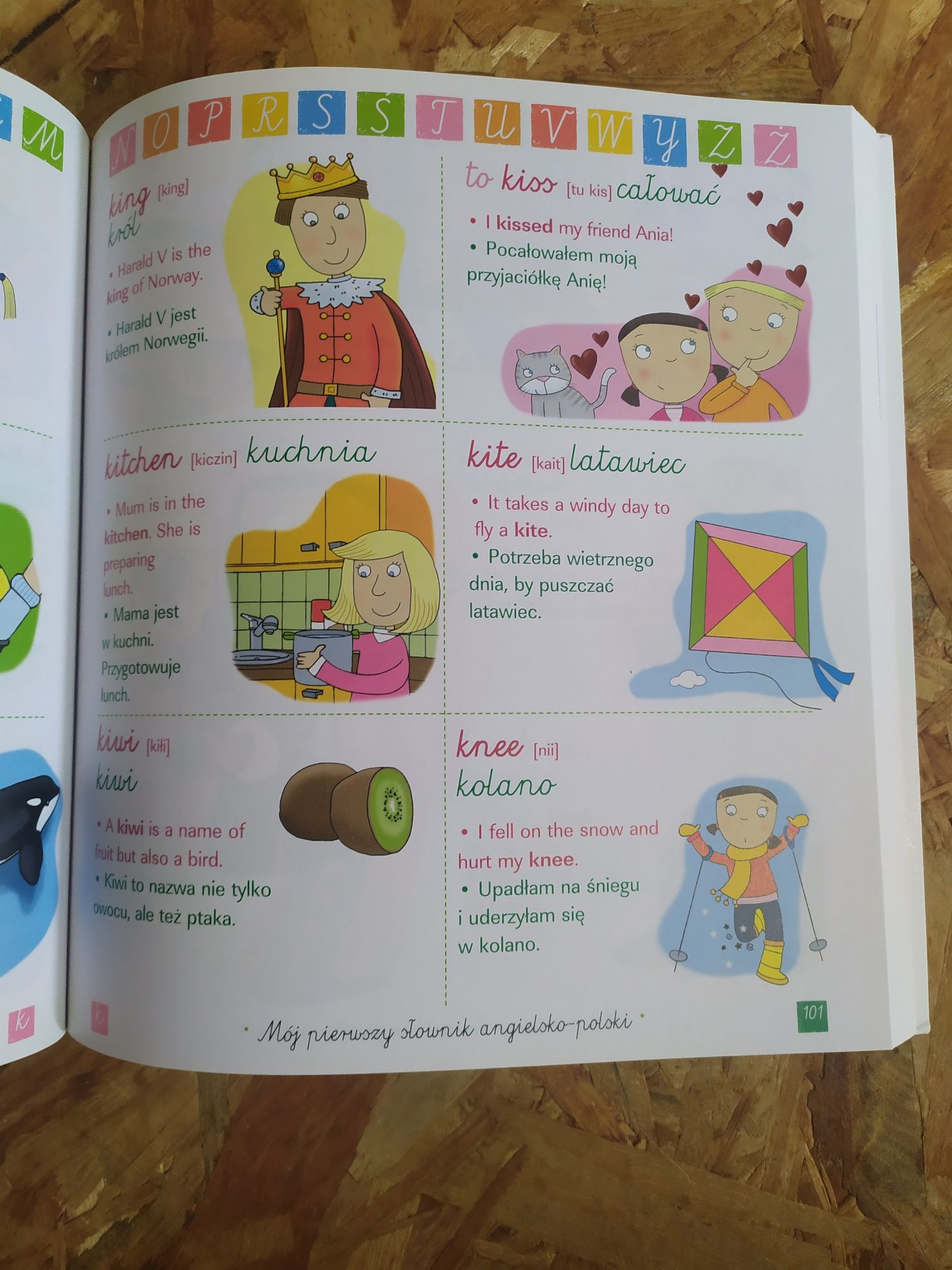 Mój pierwszy słownik angielsko-polski ilustrowany dla dzieci