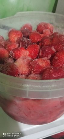 Продам заморожені ягоди клубніка та малина