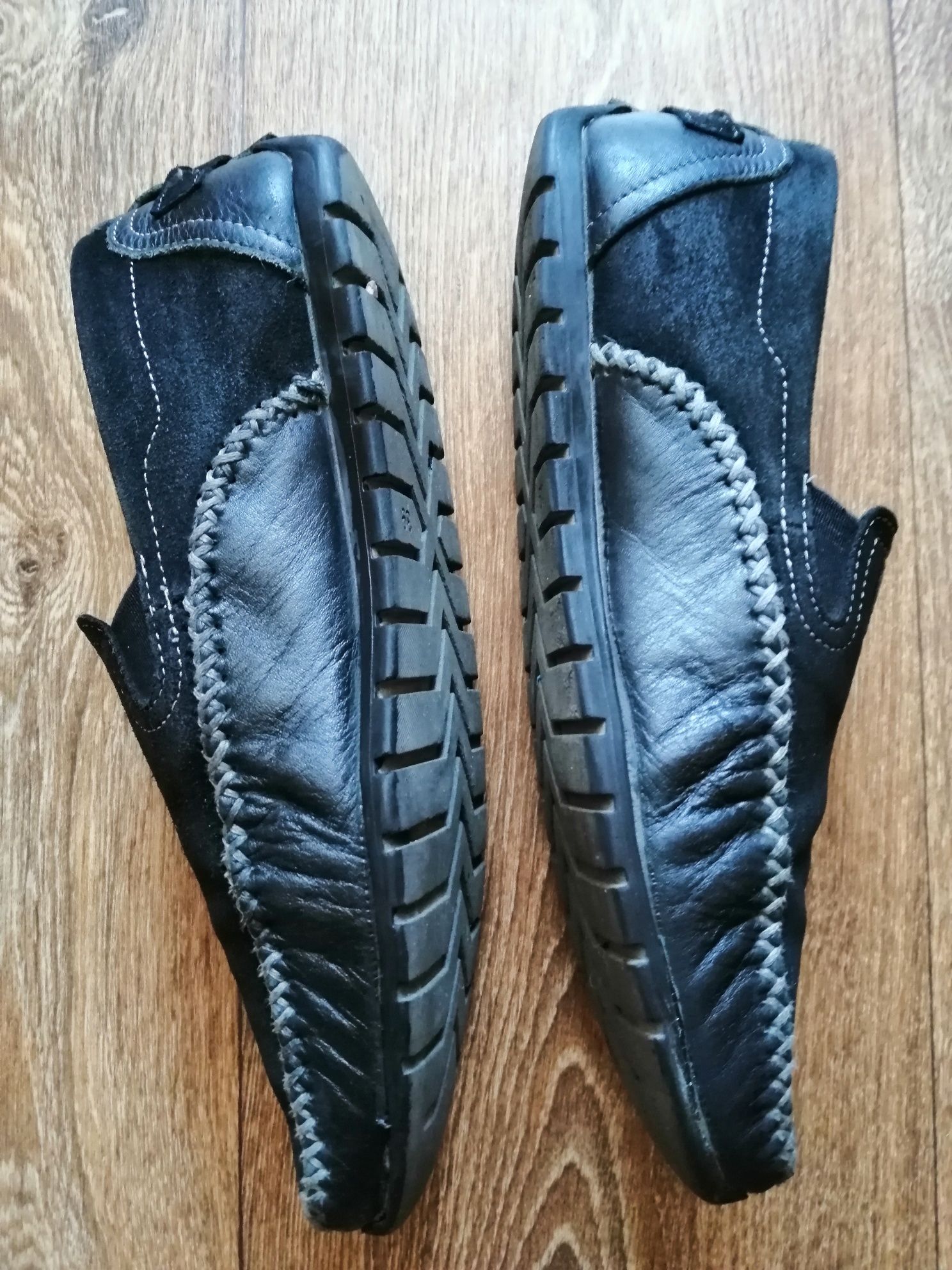 Мокассины кожаные на парня