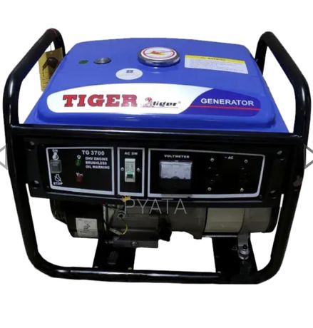 Бензиновий генератор Tiger TG3700, асинхронний, безщітковий
