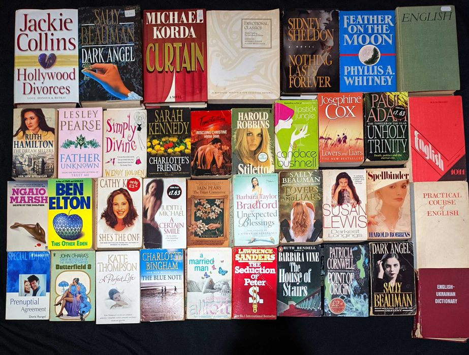 Книги англійського та іншими мовами лот №50