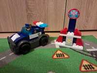 Klocki kompatybilne z Lego Duplo - Mega Bloks Psi Patrol Chase’a
