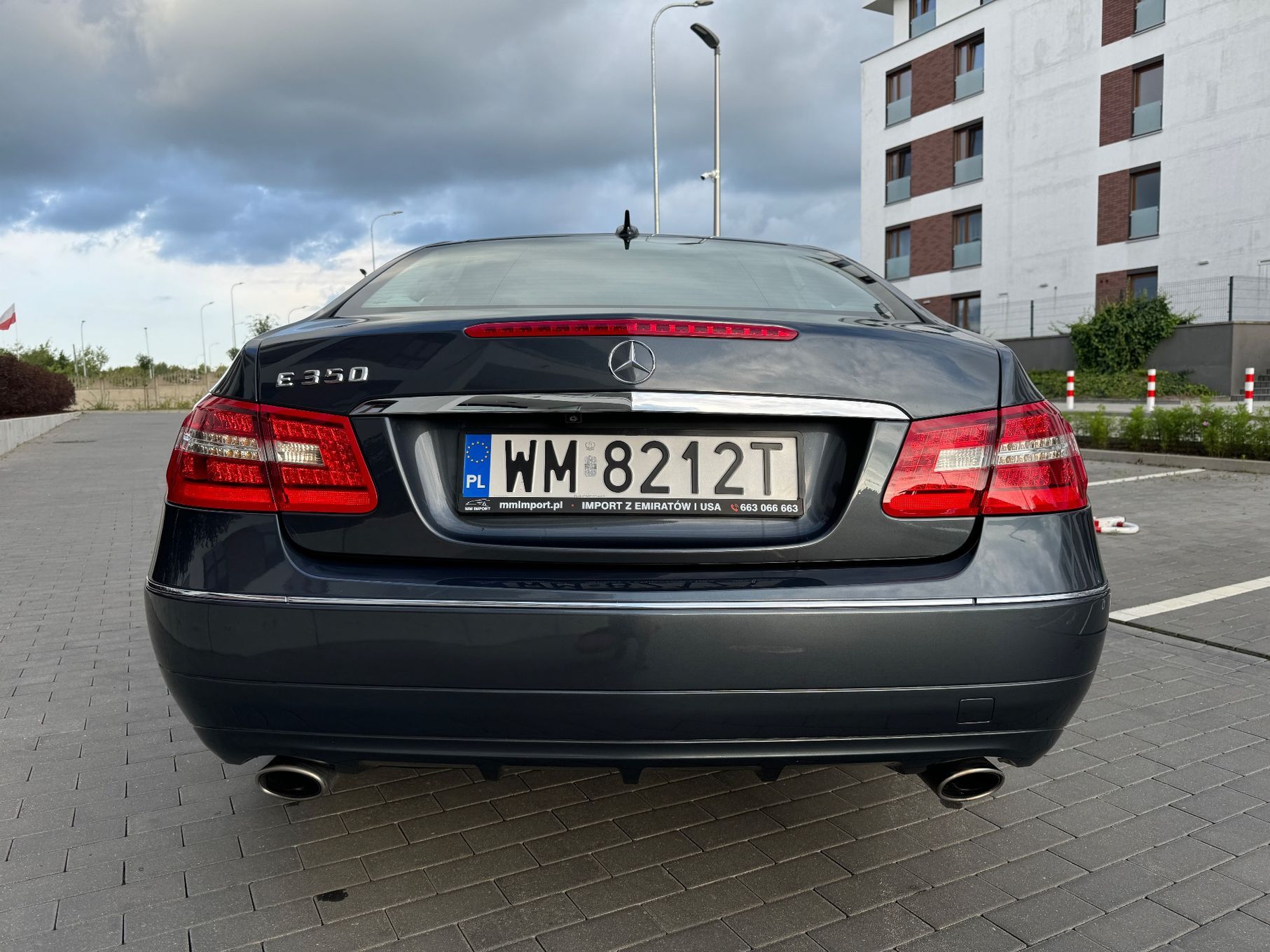 Mercedes-Benz Klasa E W207 Coupe E350 3.5 V6 306KM Harman/Kardon Panorama 18"AMG