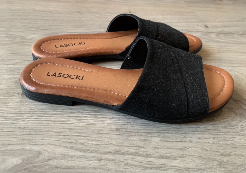 Шлепки кожа Lasocki р.37, 24 см стелька