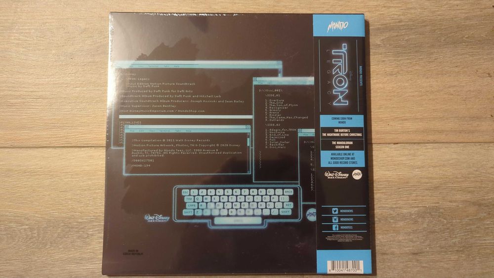 TRON Legacy 10 Year Anniversary 2LP 2xWINYL (OST, Soundtrack)