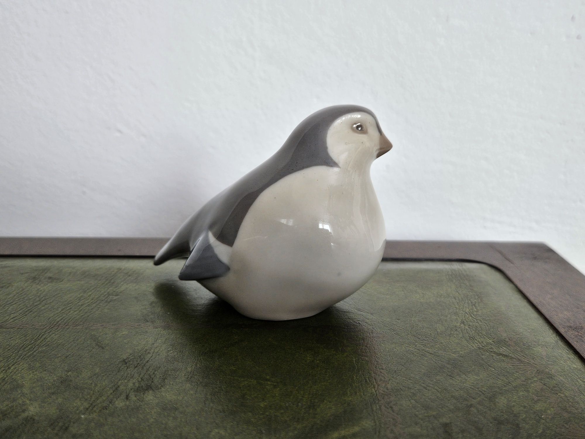 Figurka ptak Carl Scheidig porcelanowa