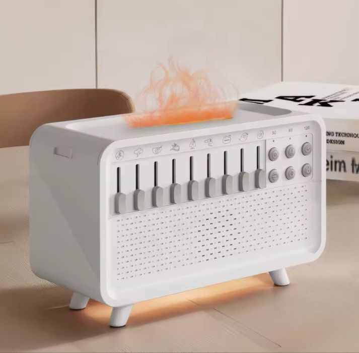 Máquina de Ruído Branco com Difusor e Luz Noturna