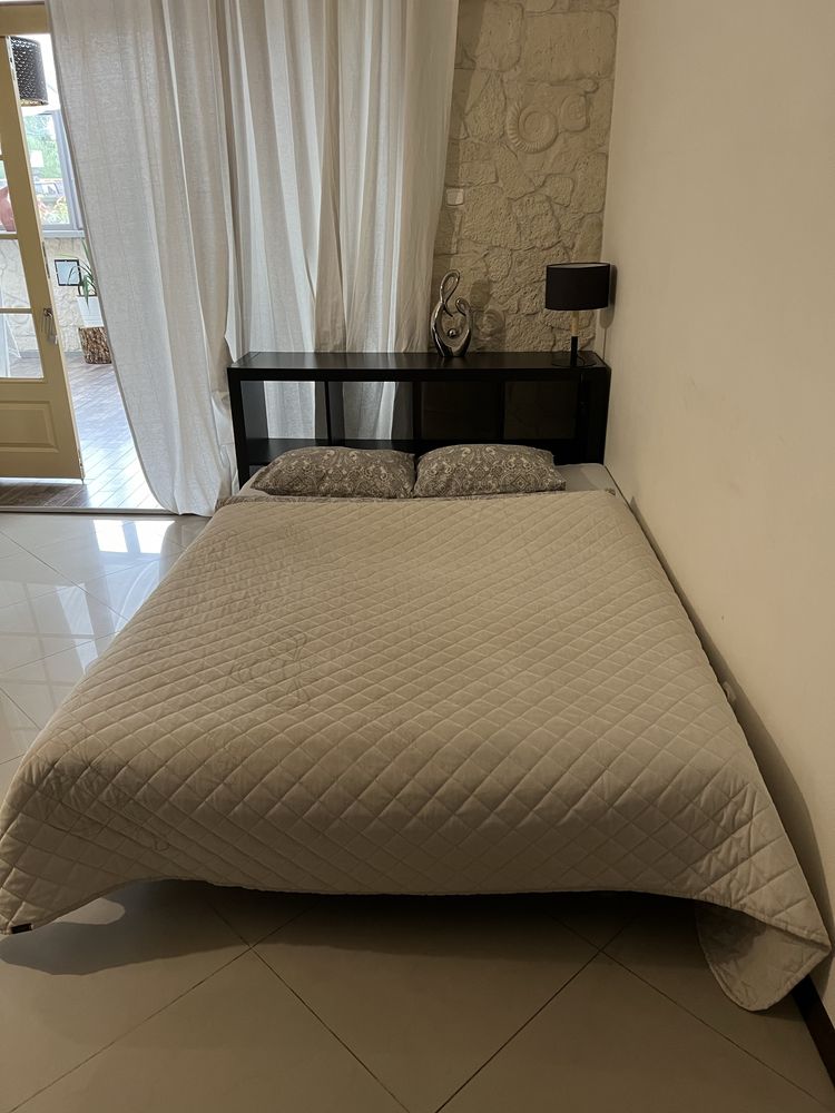 IKEA NYHAMN rozkładana sofa + pojemnik- beż.