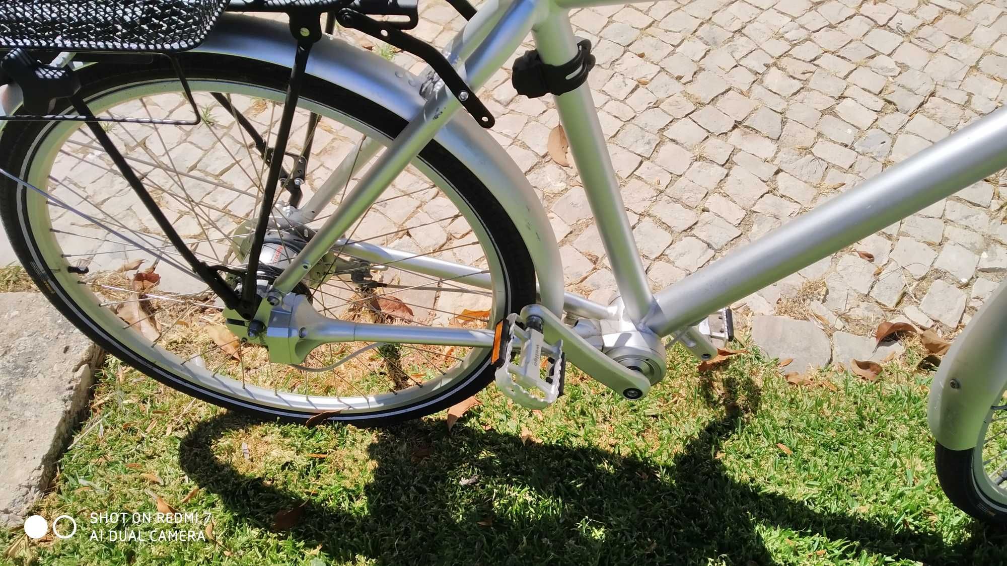 Bicicleta Biomega Amsterdam com veio de transmissão.