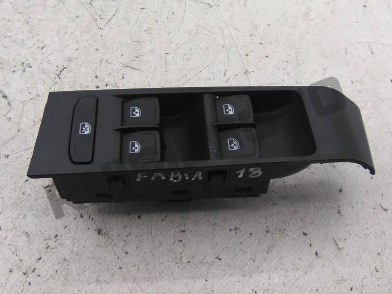 Conjunto Botões Vidros 6v195_9857a Skoda Fabia Iii (nj) [2014_2