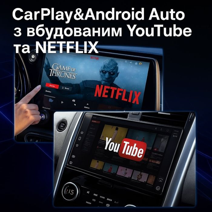 Карплей адаптер бездротовий CarPlay & Android Auto Box 32ГБ | YouTube