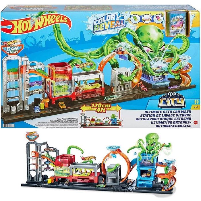 Zestaw Mattel Hot Wheels Megamyjnia Atak Ośmiornicy