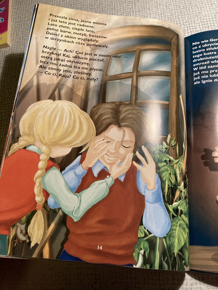 Hans Christian Andersen „Królowa Śniegu Choinka” ILUSTRACJE