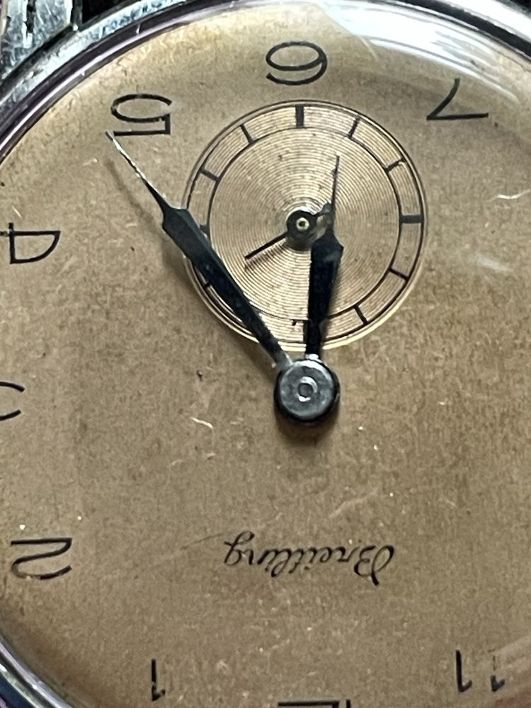 Breitling mecanico corda, muito antigo e raro.