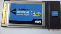 Wireless - G Notebook Adapter 2.4GHZ 802.11g - Linksys