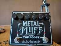Efekt gitarowy distortion electro harmonix metal muff