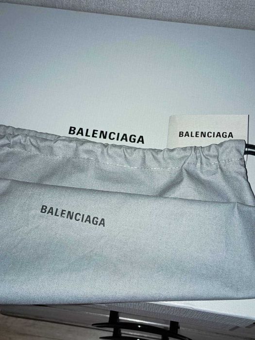 Оригінальні шкіряні черевики Balenciaga Strike Boots