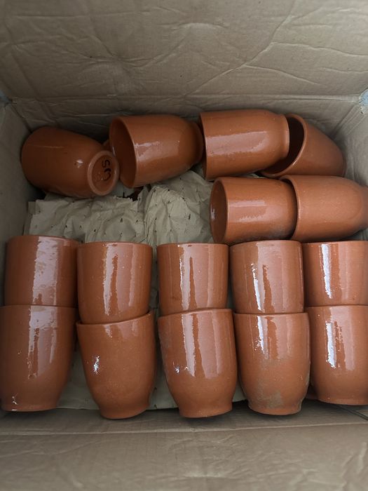 Copos rusticos -certificacção alimentar