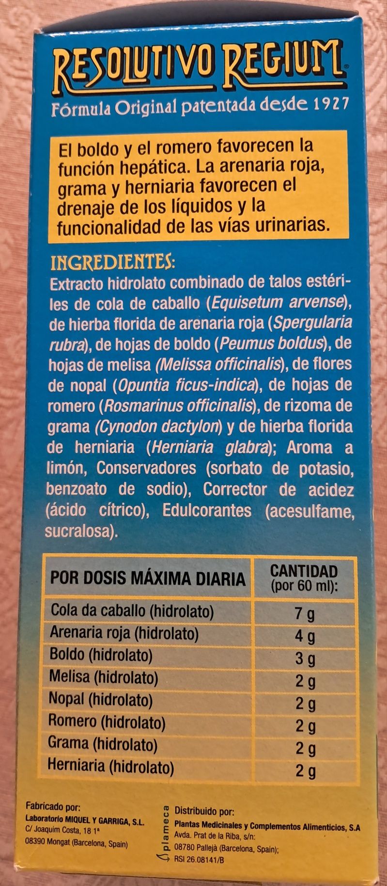 Resolutivo regium (Quebra pedra rim)