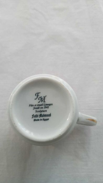 Сервиз чашки и блюдца Египет