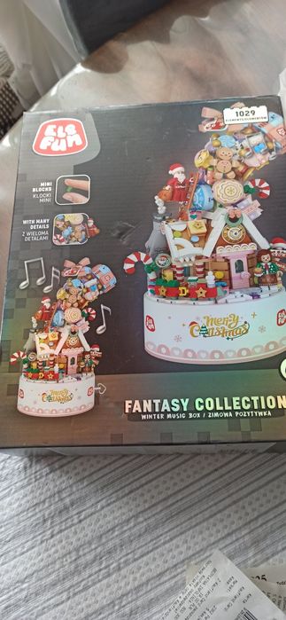 Klocki zimowa pozytywka Elefun 1029 Fantasy Collection