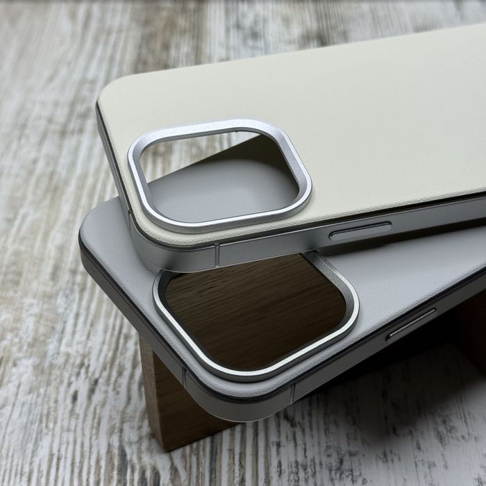 Чохол Dulero Metal Leather MagSafe на iPhone 15 Pro Max/ 16 Pro Чохол