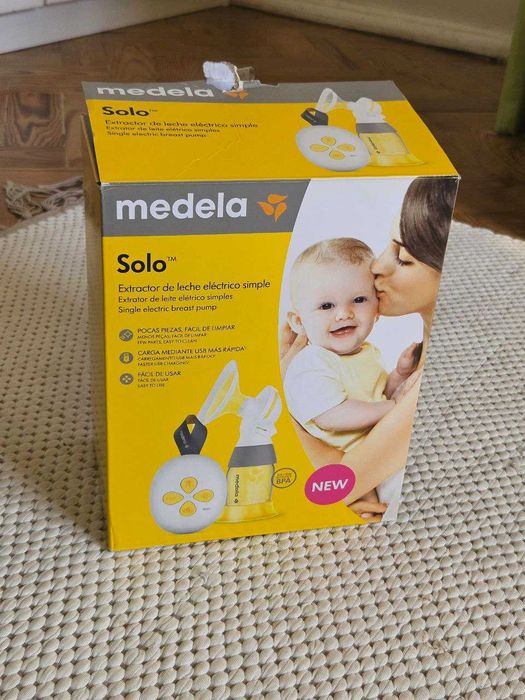 Bomba tira leite elétrica simples - Medela Solo