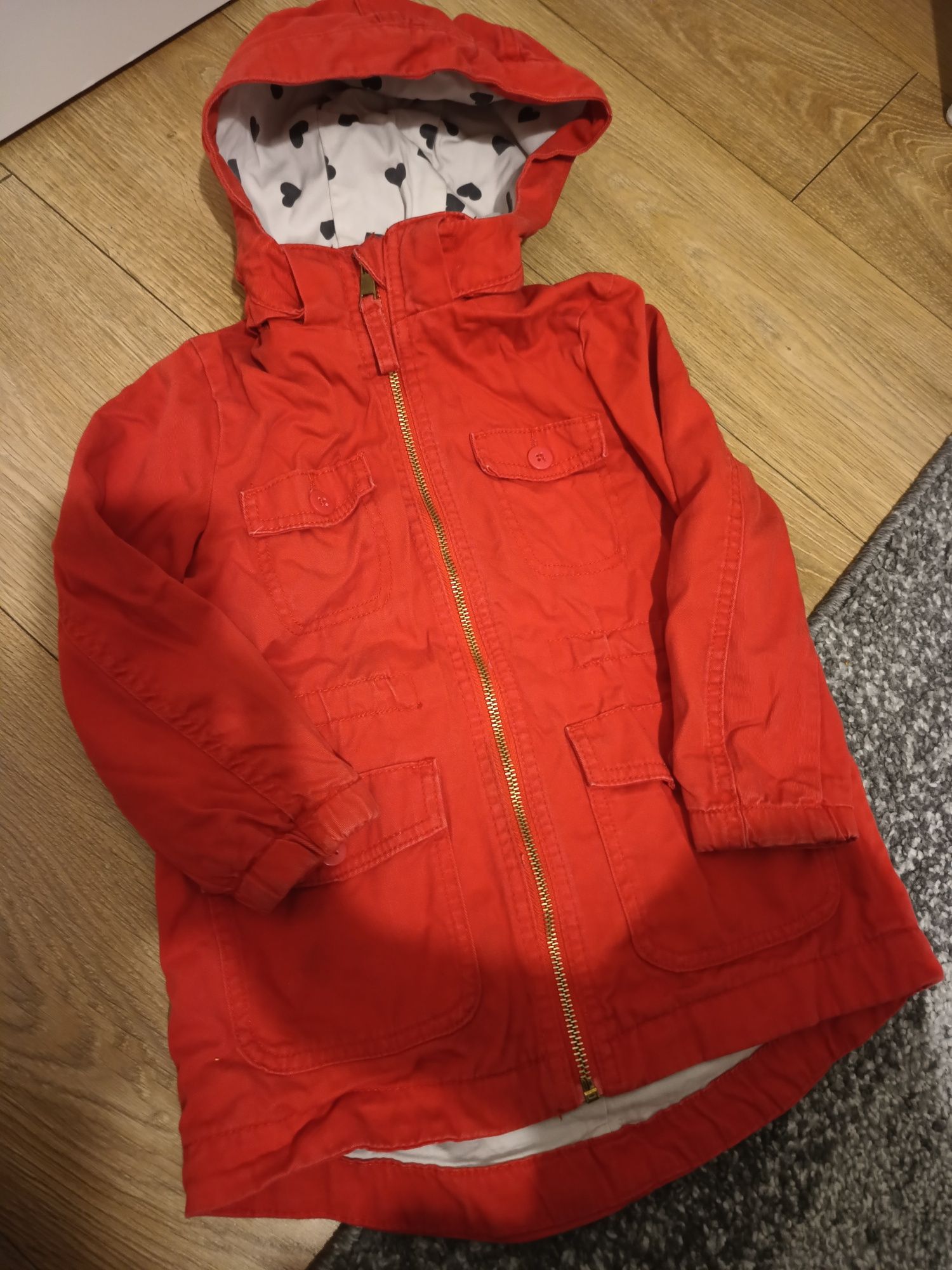 Wiosenna Kurtka parka H&M r. 110