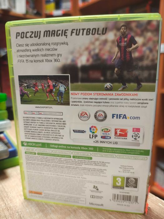 FIFA 15 Microsoft Xbox 360 Po Polsku Klasyk SklepRetroWWA